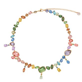 Swarovski Gema Gold-Tone Plated Crystal Necklace