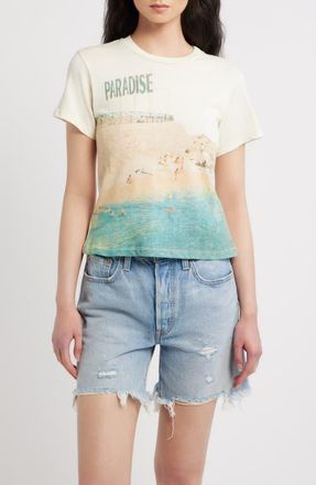 Daydreamer Paradise Graphic T-Shirt in Stone Vintage at Nordstrom, Size X-Large