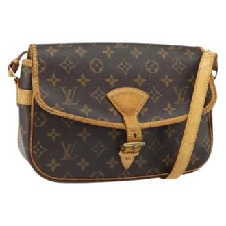 Louis Vuitton Pre-owned Cross Body Bags, female, Brown, Size: ONE SIZE Pre-owned Canvas Cross Body Bag