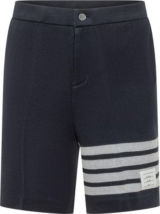 Thom Browne Blue Stripes Shorts