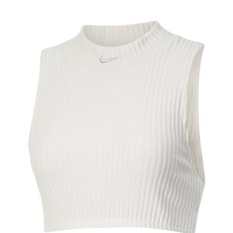 Nike (WMNS) Nike Sportswear Chill Knit Top White FN3678-104