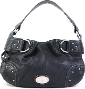 Bally Leather Shoulder Bag (Pre-Owned)