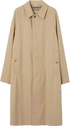 Burberry Camden Heritage trench coat - men - Cotton/Cotton/Viscose/Organic Cotton - 50 - Neutrals
