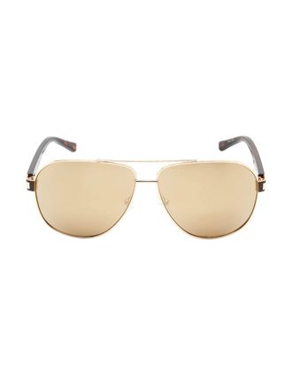 Guess Mens Guess Gf0247 32G Gold Sunglasses - Size: ONE size