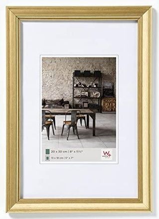 Walther Design Design Ja030g, Marco De Dise&ntilde;o Lounge, 20 X 30 Cm, Oro