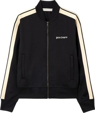 Palm Angels Track Bomber - Dames - Vesten met rits - Zwart - S - Hoodies & sweatvesten
