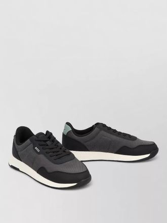 HUGO BOSS low top sneakers titanium design