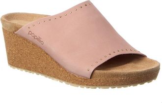 Birkenstock Papillio By Birkenstock Namica Narrow Leather Wedge Sandal