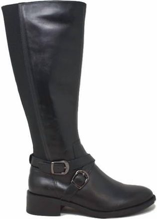 Regarde le ciel Womens Tessy Tall Boots In Black