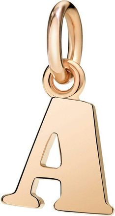 Dodo CIONDOLO LETTERA A ORO ROSA