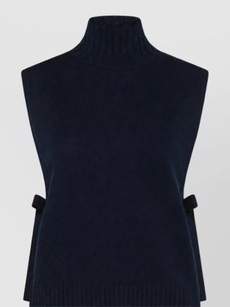 Seventy Venezia turtleneck wool blend sleeveless jumper