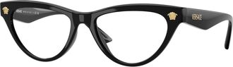 Versace Demo Cat Eye Ladies Eyeglasses VE3364U GB1 52