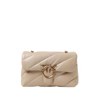 Pinko Love Puff Classic - Dames - Schoudertassen - Beige - ONE Size - Tassen