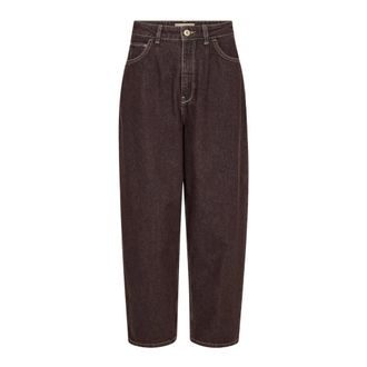 Mos Mosh MOS Mosh, Dames, Jeans, Bruin, Maat: W25 Denim