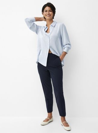 Contemporaine Womens Stretch ankle pant Fit: Slim leg, high rise