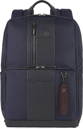 Piquadro Tassen, Heren, Blauw, ONE Size, Small size, laptop backpack in fabric