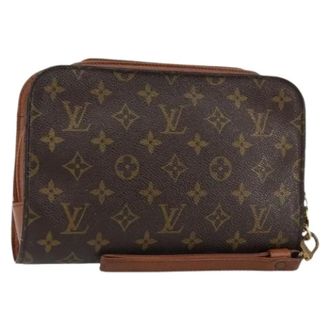 Louis Vuitton Pre-owned Clutches, female, Brown, Size: ONE SIZE Pre-owned Canvas Clutch
