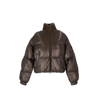 Diesel Quilted Down Jacket - Brown