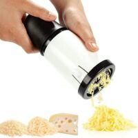 OEM Molinillo De Queso Manual Con 2 Cuchillas Intercambiables De Acero Inoxidable, Rallador De Queso, Cortador De Queso, Utensilio De Cocina - Crezuo
