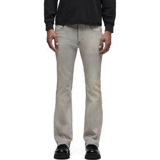 Hudson Walker Kick Flare Jeans in Chalk Mist at Nordstrom, Size 31