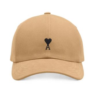 Ami De Coeur Katoenen Pet - Heren - Petten - Beige - ONE Size - Katoen - Accessoires