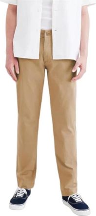 Dockers Khaki Slim Fit Harvest Broek - Heren - Slim Fit Broeken - Beige - W30 L32 - Katoen - Broeken