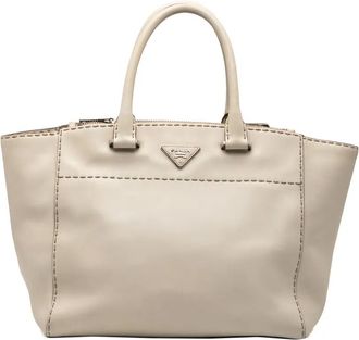 Prada Borsa a tracolla City Calf con tasche 2010-2025 - Marrone