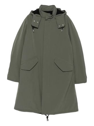 A.P.C. Jas met klepzak en capuchon - Groen