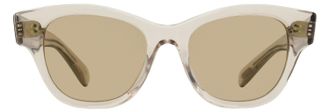 Oliver Peoples OV5490SU Photochromic Oval Sunglasses - Beige