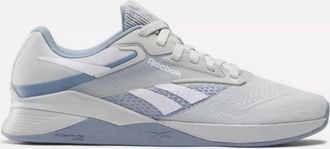 Reebok WomenS Nano X4 Training Shoes In Pure Grey 2 Vintage Blue White