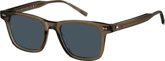 Tommy Hilfiger TH 2127/S Zonnebril - Heren - Zonnebrillen - Bruin - 51 MM - Accessoires