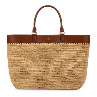 Ralph Lauren Tote Bags, female, Beige, Size: ONE SIZE Tote Kyla