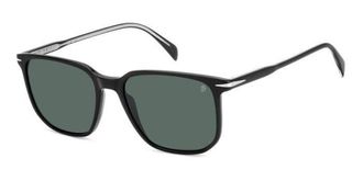 David Beckham DB 1141/S 807/QT Mens Sunglasses Black Size 55