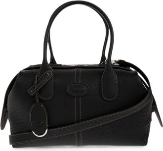 Tod's Handbags - Dames - Handtassen - Zwart - ONE Size - Leer - Tassen
