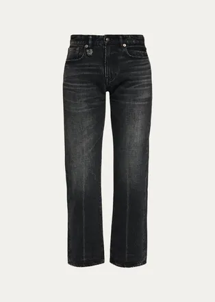 R13 Romeo Slim Crop Jeans