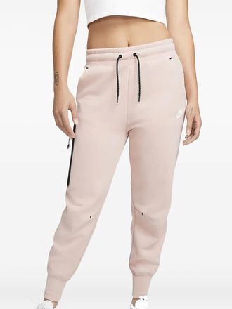 Nike drawstring-waistband track pants - Pink