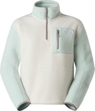 The North Face Yumiori 1/4 Zip Fleecepullover f&uuml;r Damen | grau