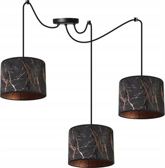 OEM L&aacute;mpara De Techo Colgante, Pantalla Con Estampado De Ara&ntilde;a, Cobre