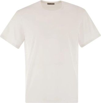 Herno Resort T-Shirt - Heren - T-shirts - Wit - 3XL - Katoen - Tops