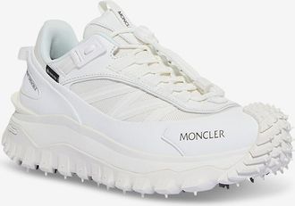 Moncler Niedrige Schn&uuml;rleder-Sneakers Trailgrip GTX