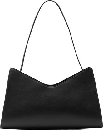 Marsèll trapezoid leather tote bag - Black