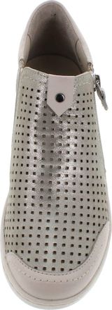 Reflexan Stiefelette REFLEXAN, Damen, Gr. 36, sand, meliert, Glattleder, Veloursleder, Schuhe Stiefelette