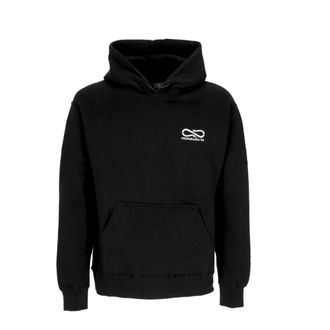 PROPAGANDA Hoodies, male, Black, XS, Black Novanta Hoodie with Kangaroo Pocket