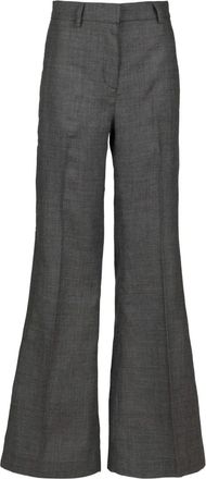 Hannes Roether wide-leg trousers - Grijs