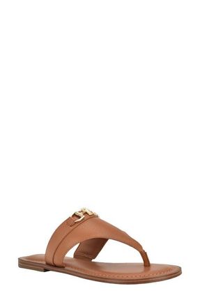 Tommy Hilfiger Goldiea Flip Flop in Beige at Nordstrom, Size 8.5