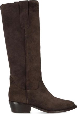 Duccio del Duca Texan Boot - Dames - Cowboylaarzen - Bruin - 37 EU - Leer - Schoenen