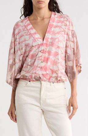 Young Fabulous & Broke Tia Top in Coral Crush Boa Wash at Nordstrom Rack, Size X-Small