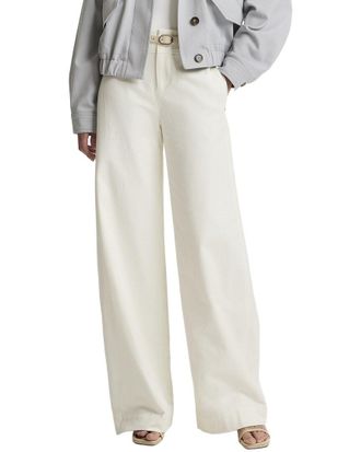 Vince Mid Rise Utility Wide Leg Pant