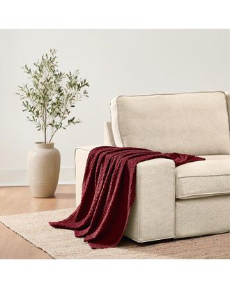 Brooklyn Loom Cotton Waffle Throw