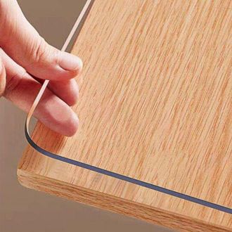 OEM Mantel Transparente Grueso De 1,5 Mm, 90 X 160 Cm, Protector De Mesa Resistente A Las Manchas Para Uso Dom&eacute;stico Y Exterior, F&aacute;cil De Limpiar Y Durade